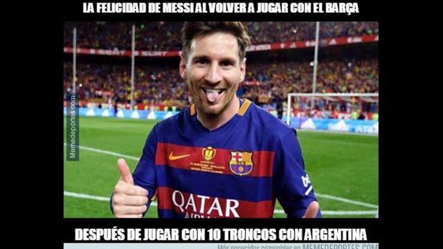 Estos son los divertidos memes por la goleada del Barcelona en el clásico catalán [FOTOS]