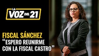 Fiscal Sánchez habla sobre crisis en caso Cuellos Blancos