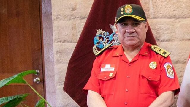 Juan Carlos Morales Carpio es el nuevo Comandante General de los Bomberos Voluntarios