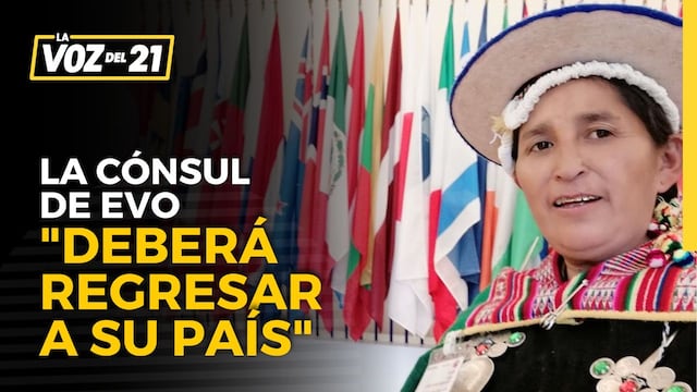 Hugo de Zela sobre la cónsul de Evo Morales: “La señora deberá regresar a su país”