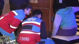 Sujeto lanzó a mujer de segundo piso por resistirse a ser ultrajada en Lince [VIDEO]