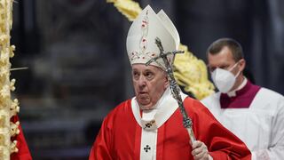 Domingo de Ramos: El papa Francisco celebró la homilía en presencia de unos pocos fieles