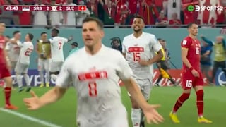 Suiza le dio vuelta: Remo Freuler anotó el 3-2 sobre Serbia [VIDEO]