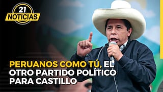 Peruanos Como Tú, el otro partido político para Pedro Castillo