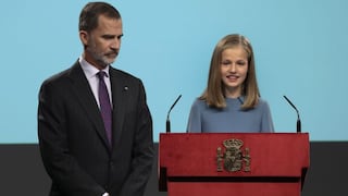 Así fue el primer discurso en un acto oficial de la Princesa Leonor [VIDEO]