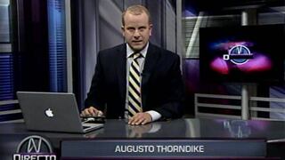 Augusto Thorndike ofreció disculpas por vergonzosa pelea con Malzon Urbina