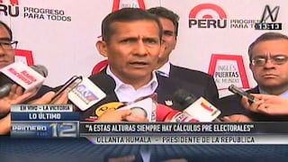 Ollanta Humala respaldó accionar de su gabinete en caso de Lote 192 [Video]