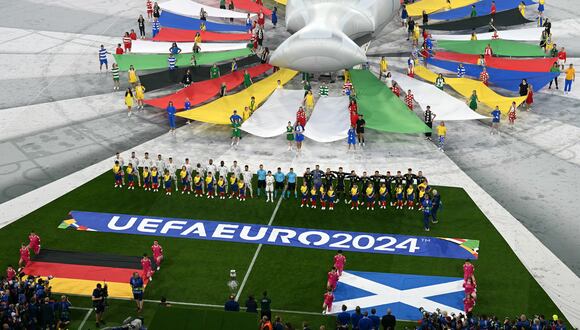 Así se vivió el inicio de la Eurocopa en Alemania. (Foto: AFP)