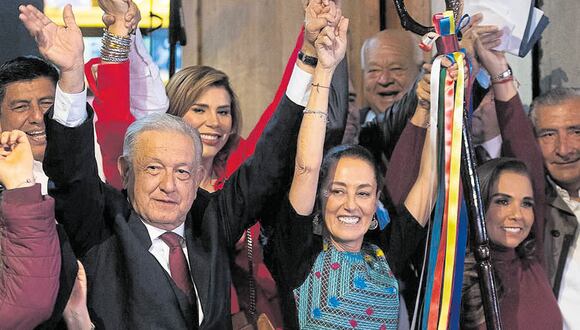 DE TAL PALO. López Obrador es el mentor de Sheinbaum.