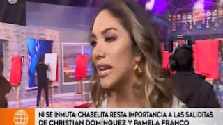 Isabel Acevedo no descartó competir en ‘Esto es guerra’ tras escándalo con Christian Domínguez [VIDEO]