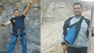 Bombero que cayó por acantilado presenta múltiples fisuras en cabeza y familia pide ayuda [VIDEO]