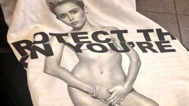 Miley Cyrus se desnuda por campaña benéfica