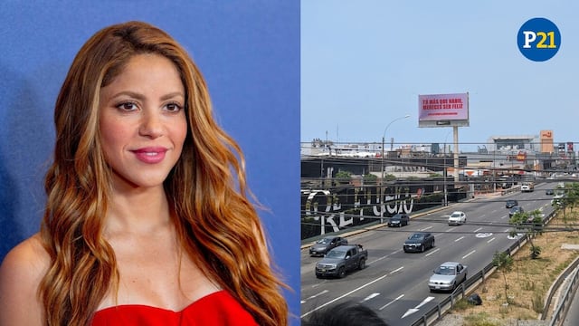 Shakira: Lima se une para celebrar el cumpleaños de la colombiana con llamativos letreros 