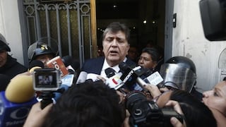 Alan García solicitó a Fiscalía declarar por el caso Odebrecht