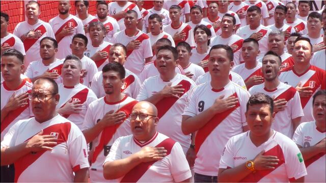 INPE: 500 internos del penal Castro Castro cantan en quechua el himno nacional
