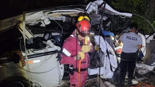 Vía Pativilca-Huaraz: 8 muertos y 6 heridos en accidente vehicular