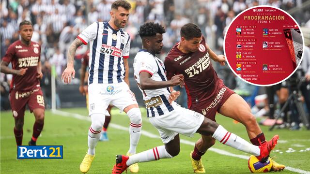 Universitario vs Alianza Lima por la fecha 5 de la Liga 1 ¿Cómo, cuándo y dónde ver el clásico del fútbol peruano EN VIVO? 