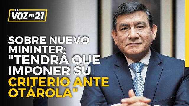 Carlos Morán sobre nuevo ministro del Interior: “Tendrá que imponer su criterio ante Alberto Otárola”