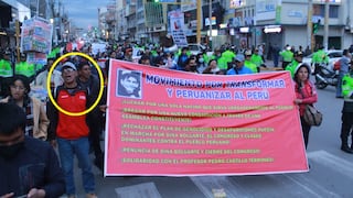 Otro senderista encabeza las protestas en Huancayo