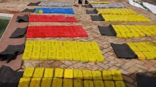 Loreto: Caen cuatro presuntos narcos colombianos e incautan 600 kilos de cocaína | VIDEO