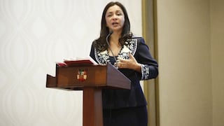 CADE 2015: Marisol Espinoza pidió a candidatos elevar el nivel del debate electoral