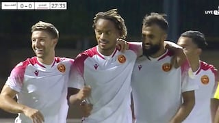 ¡El baile de la culebra! Carrillo anotó su primer gol en la Segunda de Arabia (VIDEO)