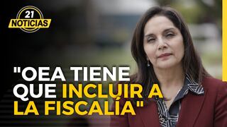 Patricia Juárez sobre misión de la OEA: “Tiene que incluir a la Fiscalía”