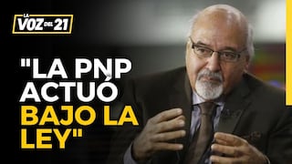 Luis Lamas Puccio sobre intervención en San Marcos: “La PNP actuó bajo la ley”