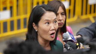 Keiko al fiscal Pérez: “Si quiere seguir haciendo política, que se inscriba como candidato”