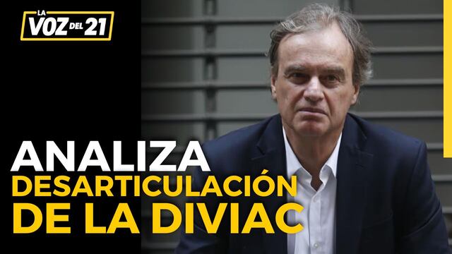 Carlos Basombrío sobre desarticulación de la DIVIAC: “Vemos la segunda parte de la película de Castillo”