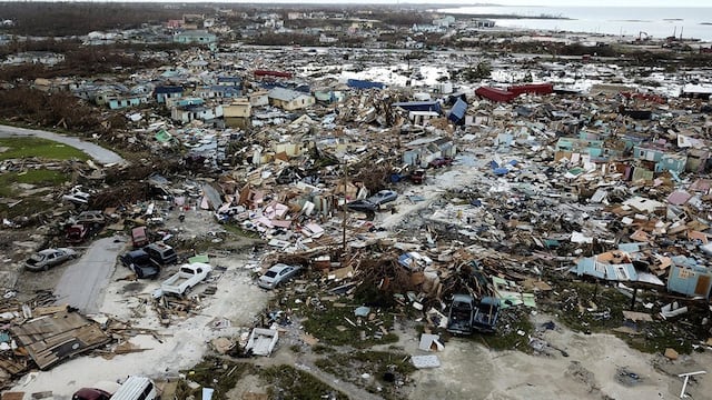Aumenta a 53 cifra de muertos en Bahamas por huracán Dorian