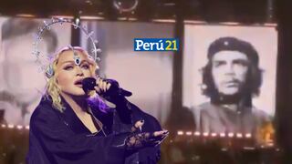 Madonna rinde homenaje al Che Guevara en su histórico concierto en Brasil | VIDEO 