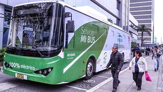 Incentivarán el uso de buses eléctricos en el transporte público masivo