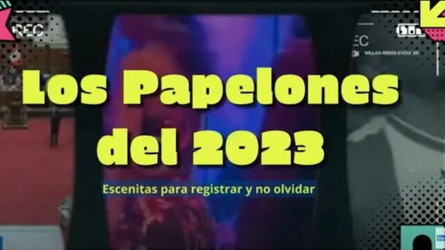 Los Papelones del 2023: Un resumen en lo político, fútbol y espectáculos en Perú en Comidilla21 