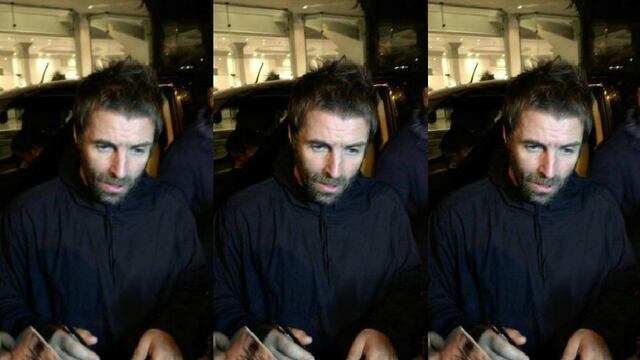 Liam Gallagher firmó autógrafos y se fotografió con seguidores en Lima [FOTOS]