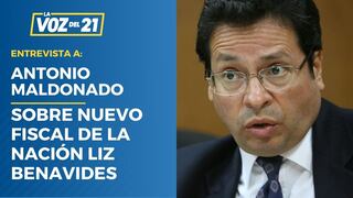 Antonio Maldonado sobre nueva fiscal de la Nación: “El Ministerio Público no puede retroceder”