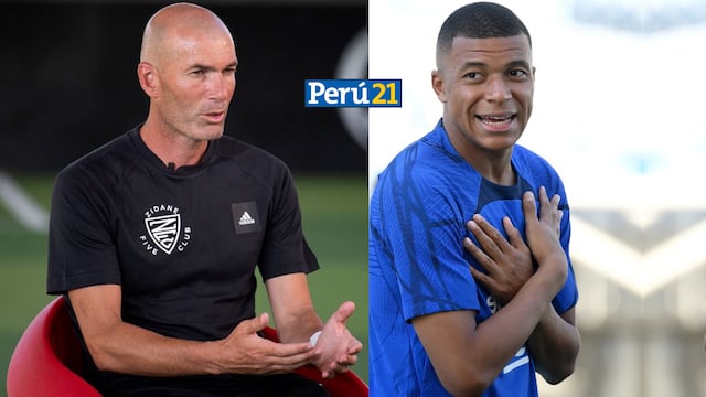 ¿PSG, Real Madrid o la Selección de Francia? Zidane: “Quiero entrenar a Kylian Mbappé”