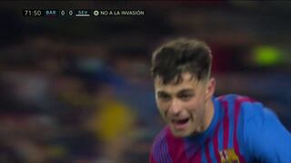 Barcelona vs. Sevilla: Pedri abrió el marcador con un golazo para el 1-0 en favor de los blaugranas [VIDEO]