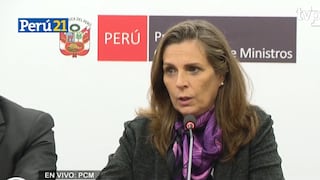 Hania Pérez de Cuellar: “Tenemos 38 familias afectadas empadronadas para el bono de S/500”