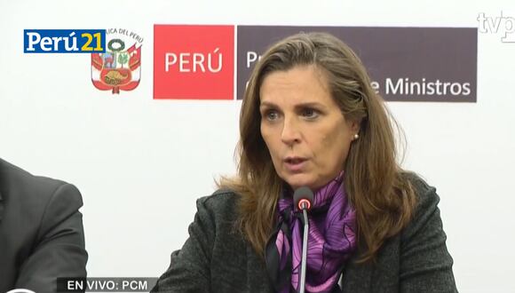 Hania Pérez de Cuellar. (Captura TV Perú)