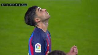 ¡Arriba el Barcelona! Pedri anotó el 1-0 ante Celta [VIDEO]