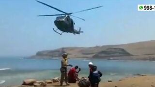 Ciclista sufre caída en el Morro Solar y fue evacuado en helicóptero [VIDEO]