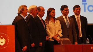 Vargas Llosa, Piñera, Calderón y Machado en Lima para conversatorio [Fotos]