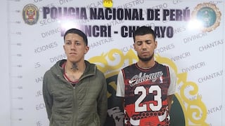 Policía Nacional captura a dos integrantes de banda criminal “Los Chamos de Alambear” 