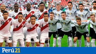 Perú vs. Alemania: Selección alemana cuesta 26 veces más que la bicolor