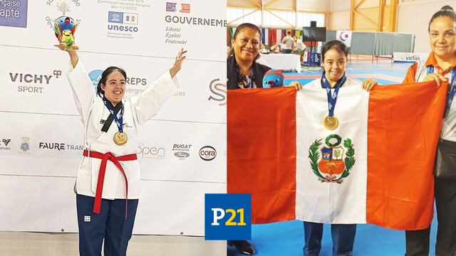 ¡Campeona mundial de Taekwondo! Sandra Céliz ganó la medalla de oro en VIRTUS GLOBAL GAMES VICHY 2023