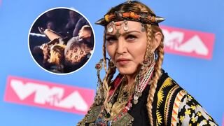 Madonna sufre una caída en pleno concierto, pero se levanta y sigue cantando [VIDEO]