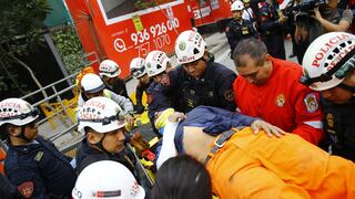 Mueren 2 obreros y 9 quedan heridos tras caer de andamio en el Cercado de Lima