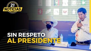 Guido Bellido no respeta al presidente Pedro Castillo