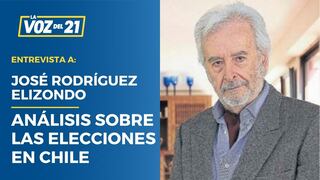 José Rodríguez Elizondo analiza las elecciones en Chile